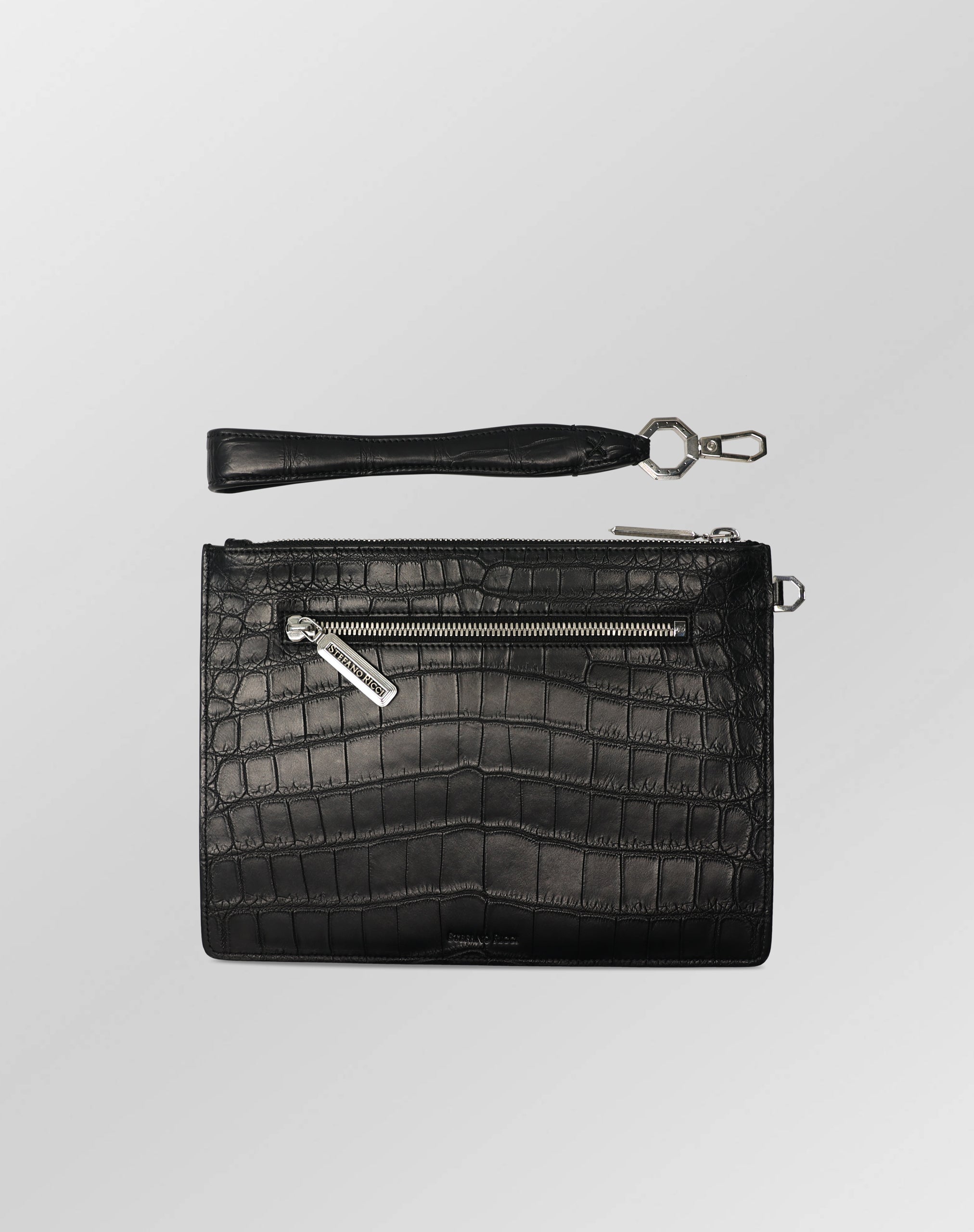 Stefano Ricci Crocodile Leather Matted Portfolio Case for Men