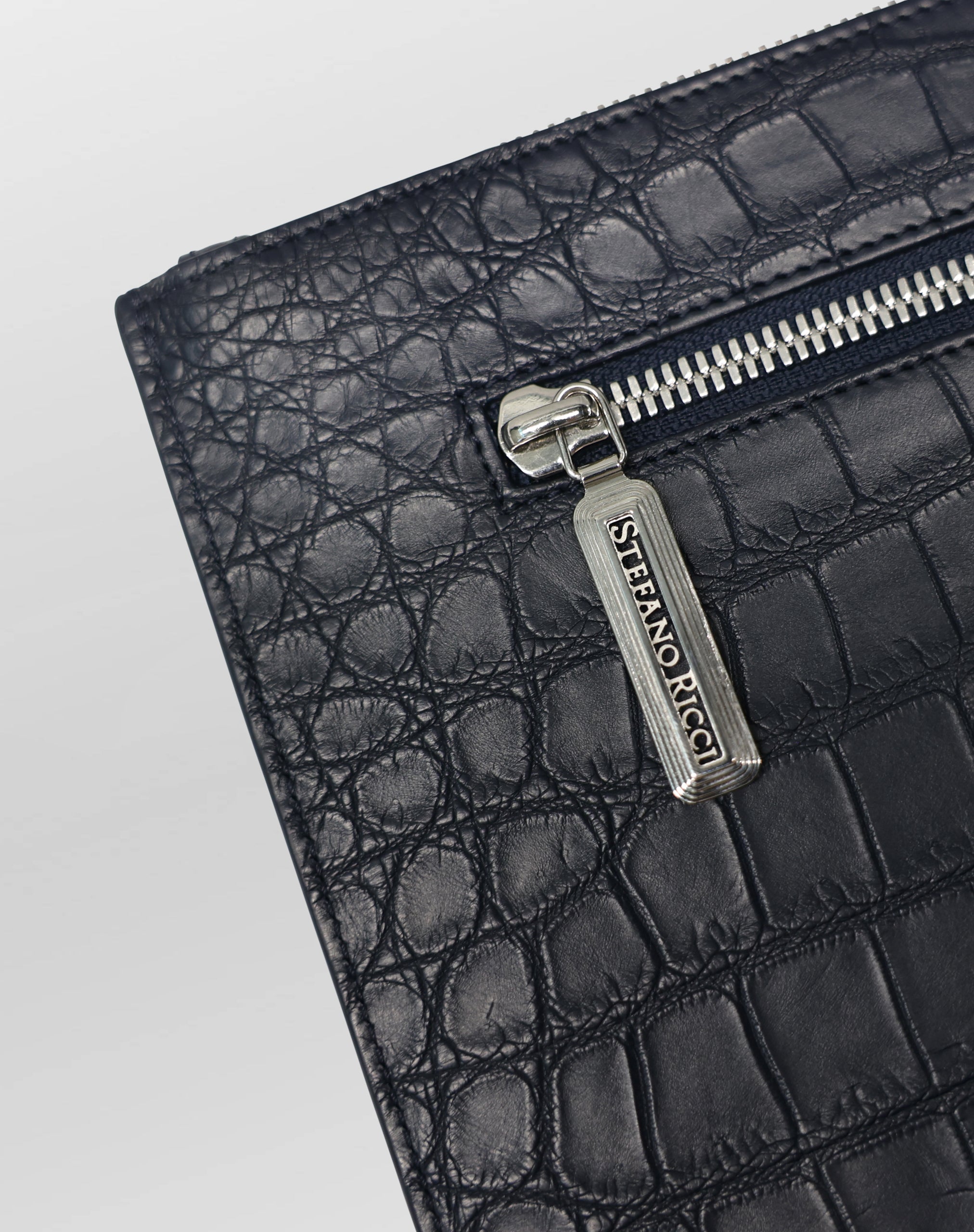 Stefano Ricci Crocodile Leather Matted Portfolio Case for Men