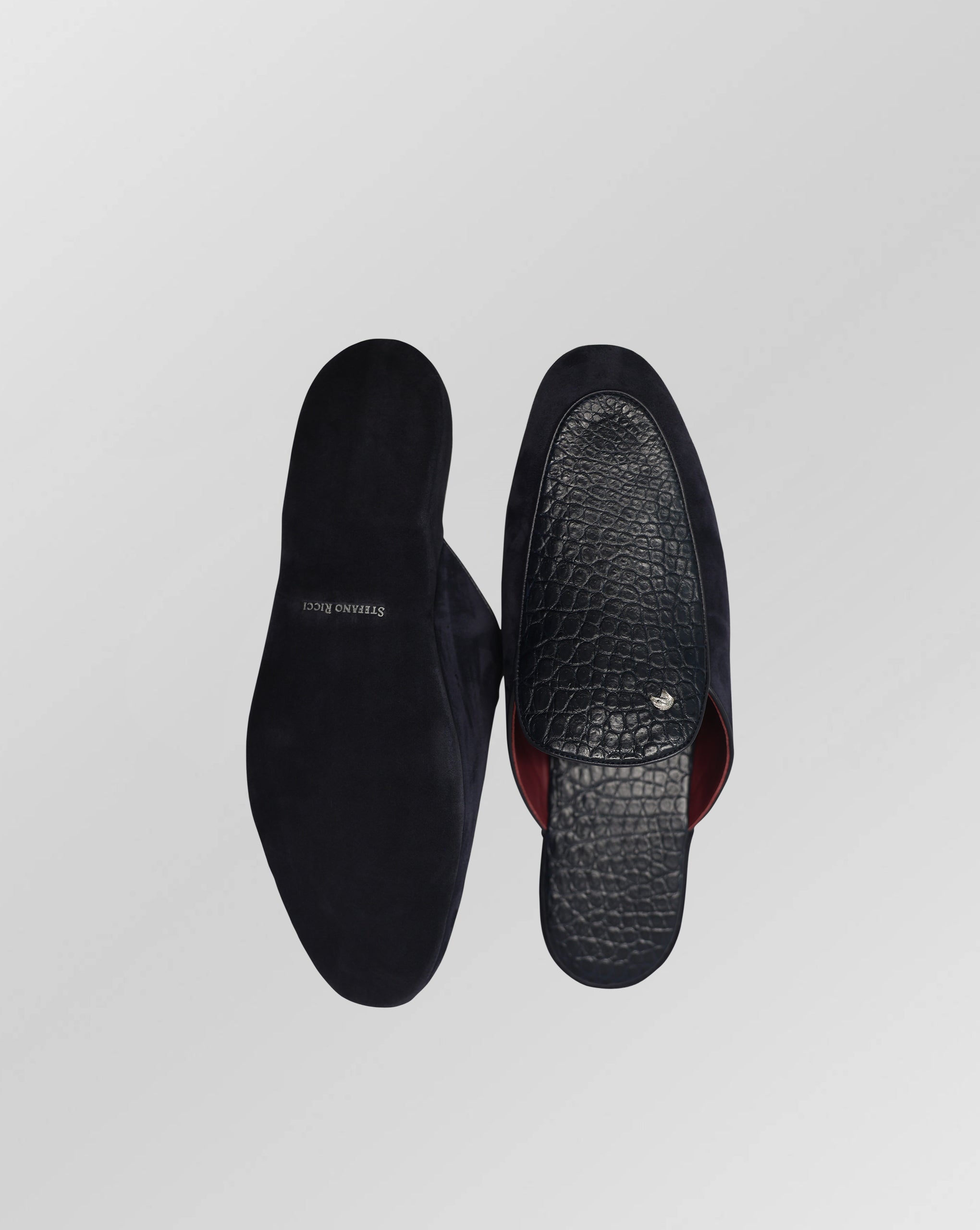 Stefano Ricci Crocodile Leather Loafers Luxury Slip-On