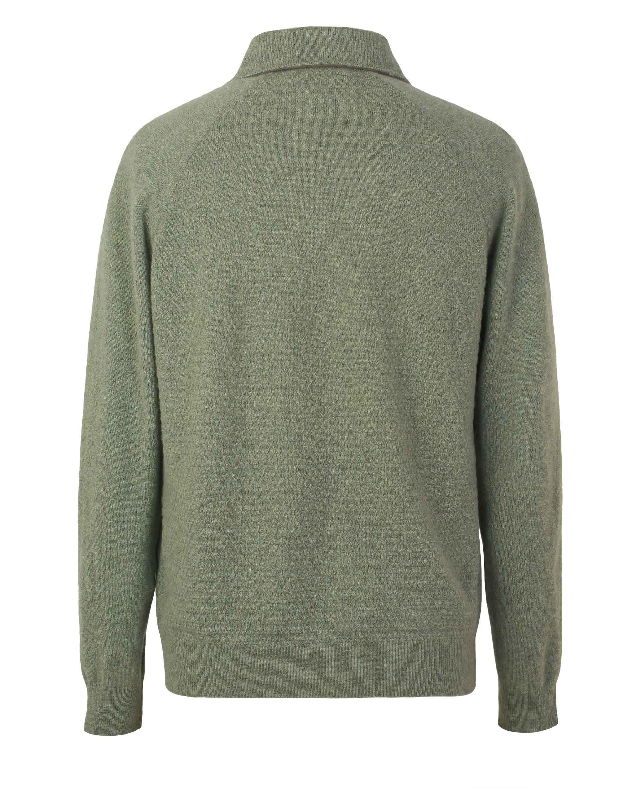 Zilli zipped polo sweater