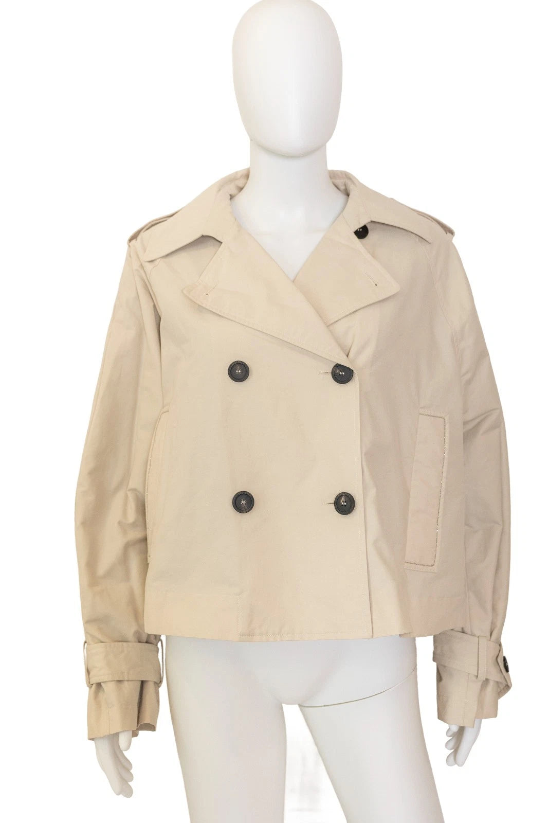 Peserico double breasted trench coat