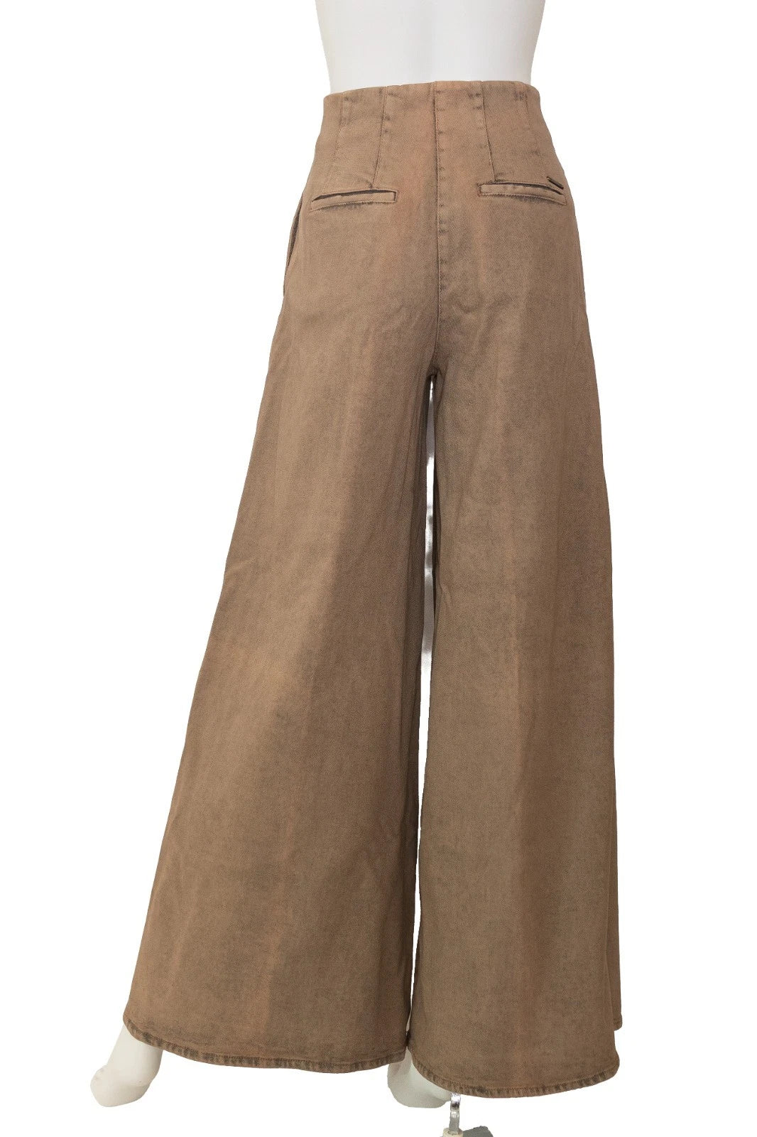 PESERICO WIDE LEG PLEATED JEANS