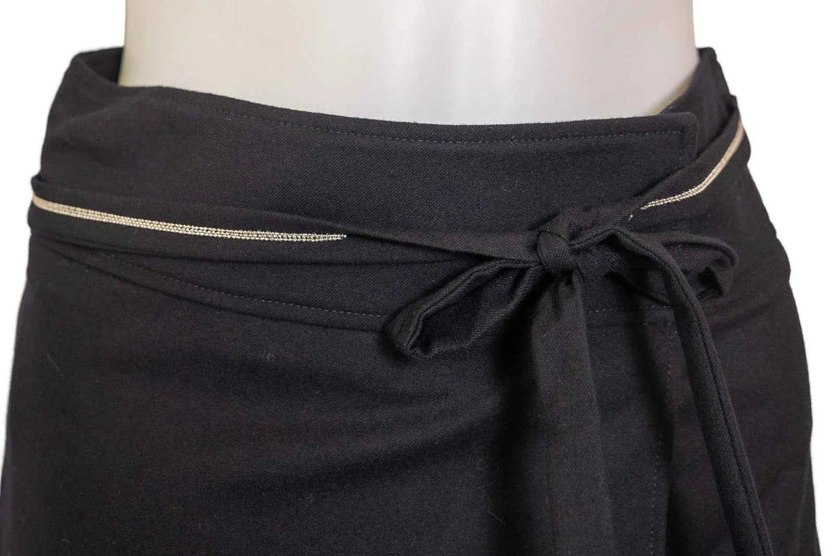 Peserico high waist midi a-line skirt