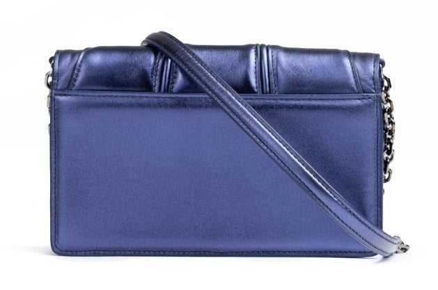 Ferrari Leather Chain Clutch