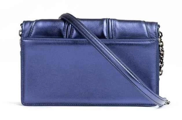 Ferrari Leather Chain Clutch