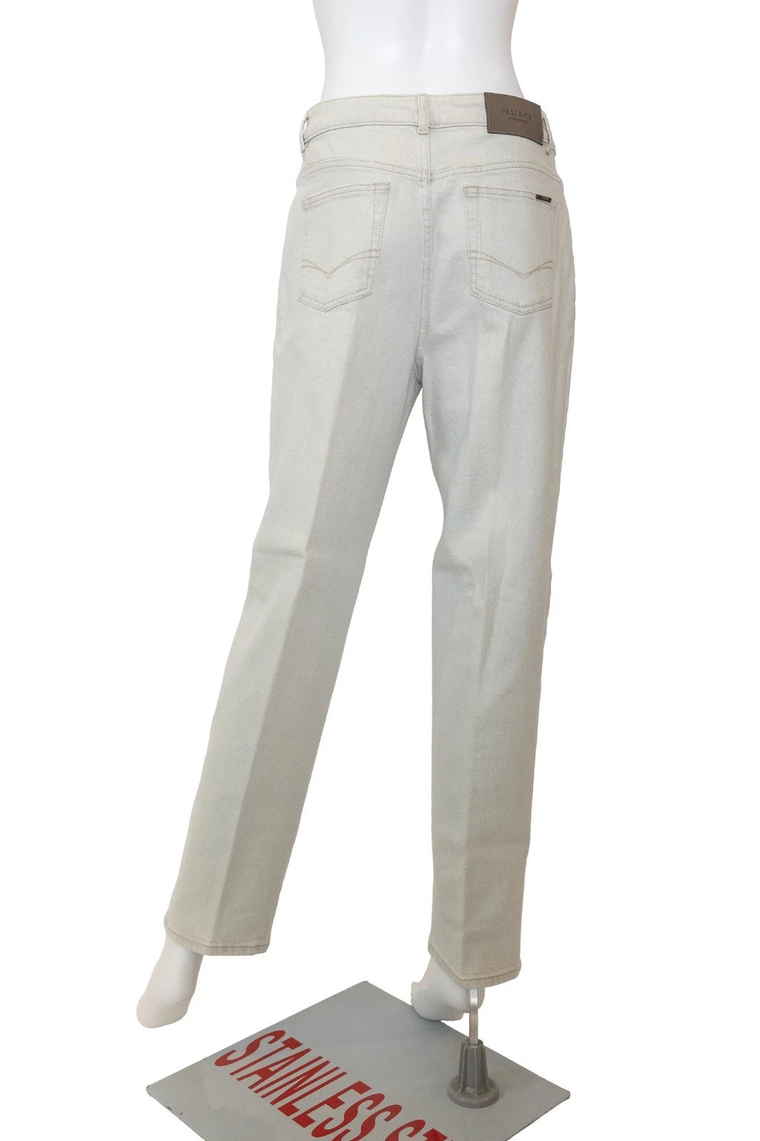 Peserico light-wash tapered-leg denim jeans