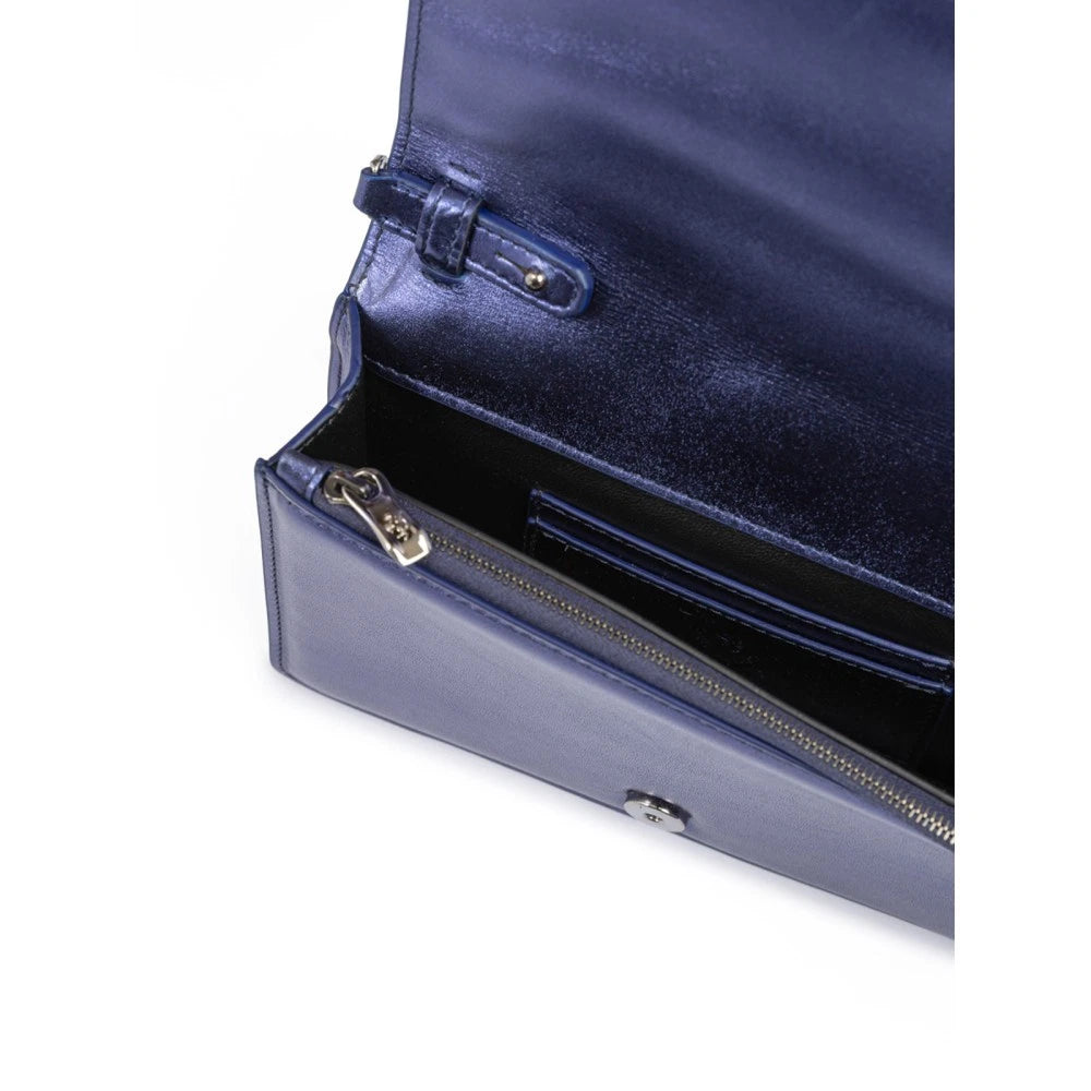 Ferrari Leather Chain Clutch