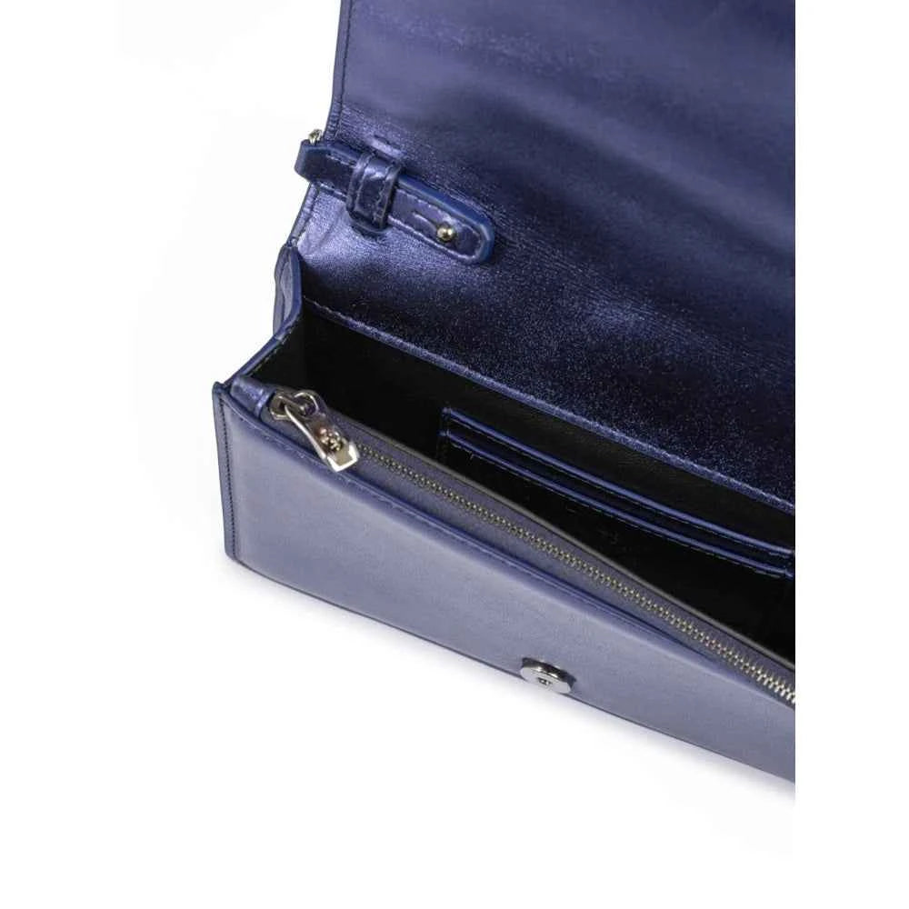 Ferrari Leather Chain Clutch
