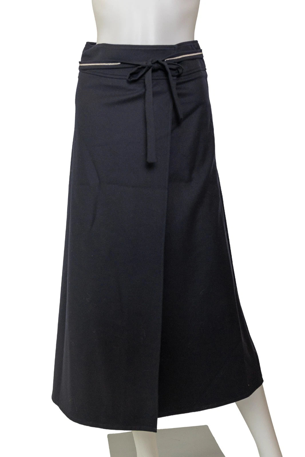Peserico high waist midi a-line skirt