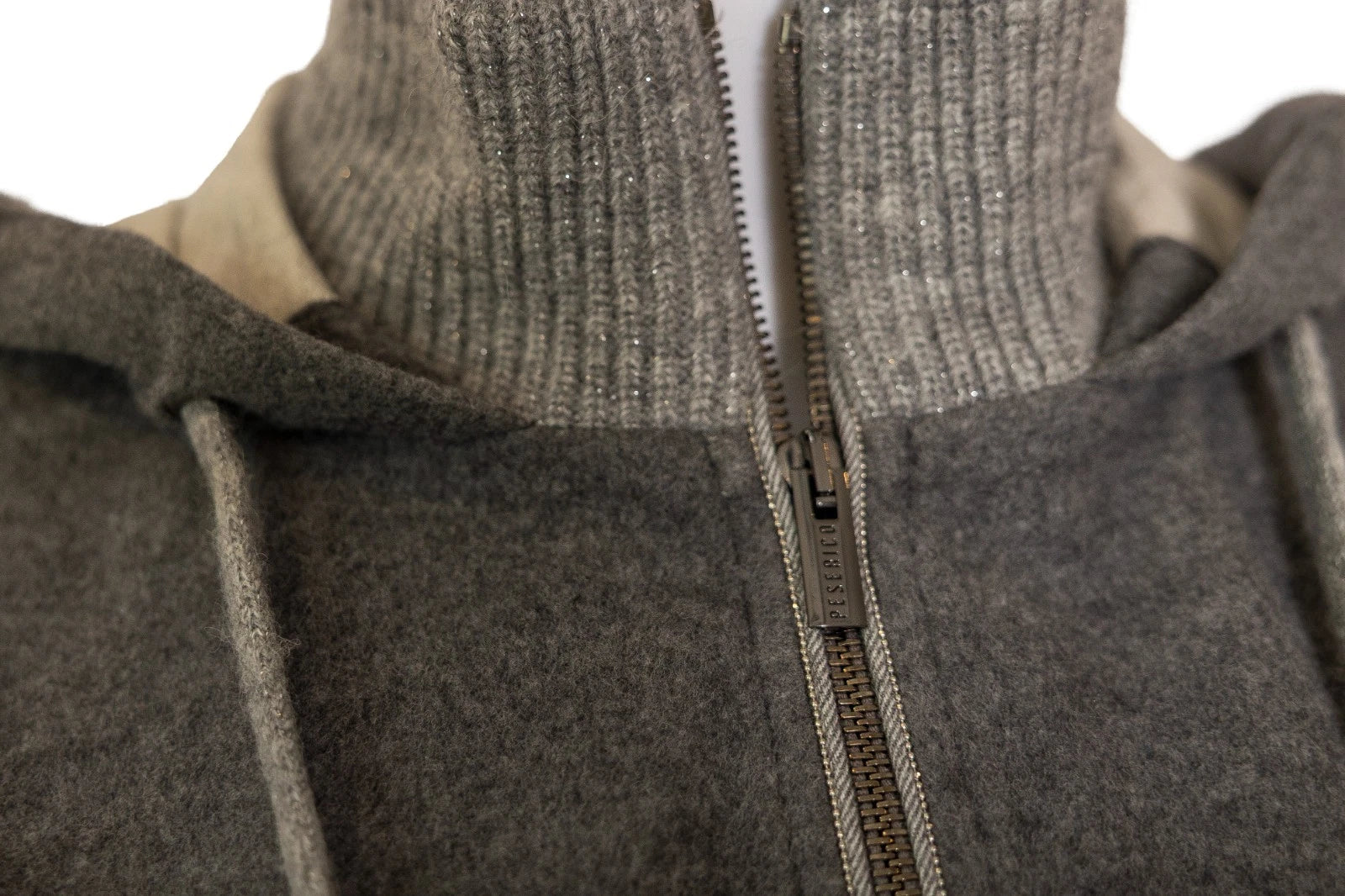 Peserico zip hood jacket