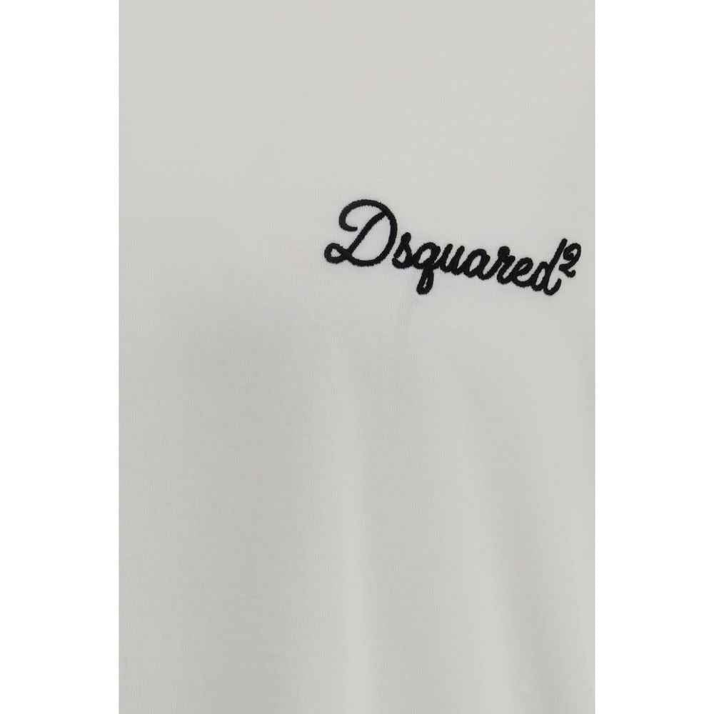 Dsquared² White Cotton T-Shirt