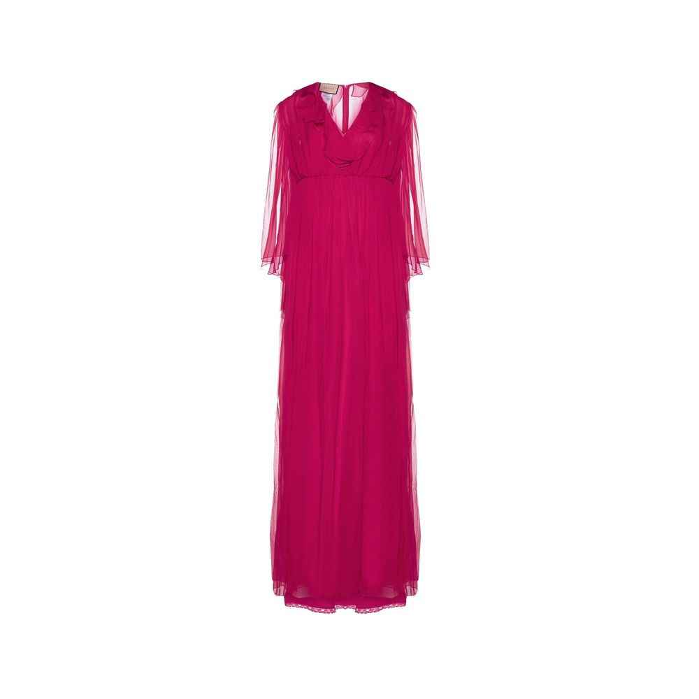 Gucci Multicolor Silk Casual Dress