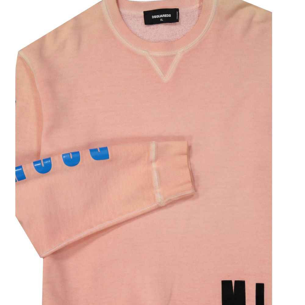 Dsquared² Orange Cotton Sweatshirt