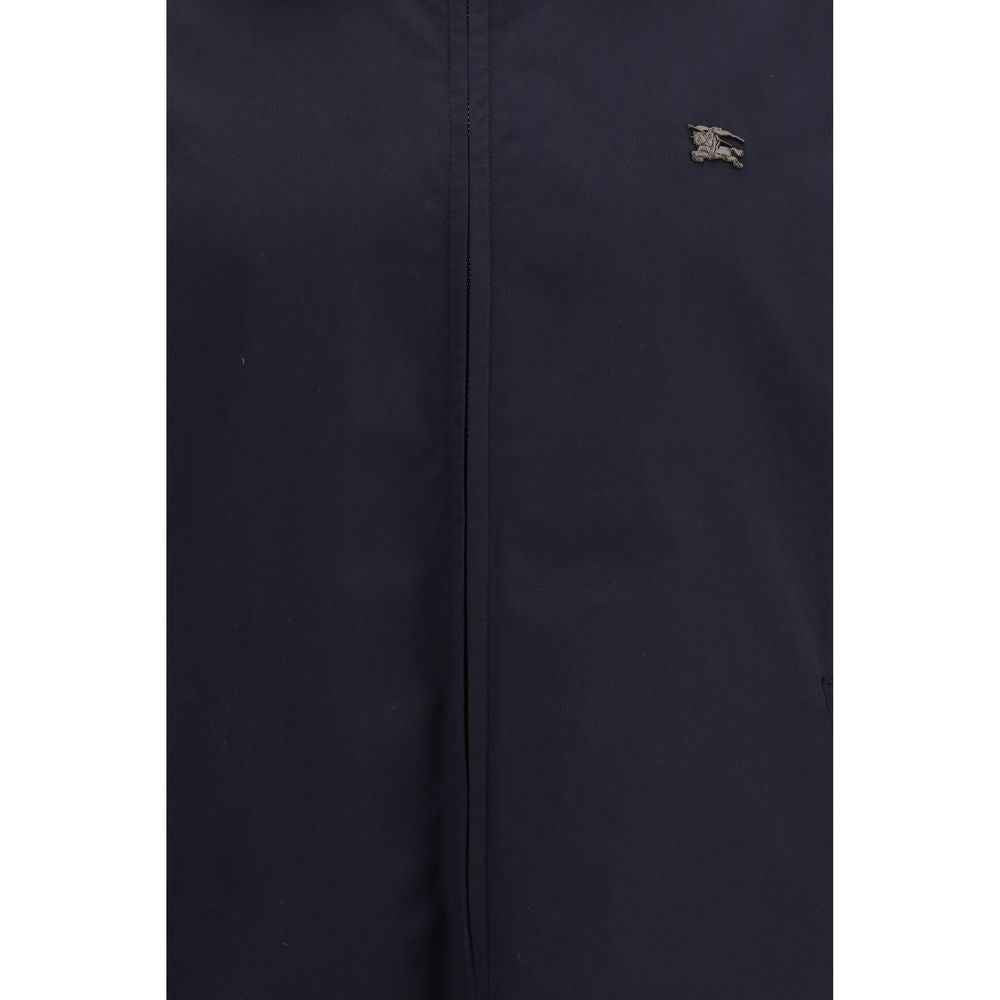 Burberry Blue Polyester Rain Coat