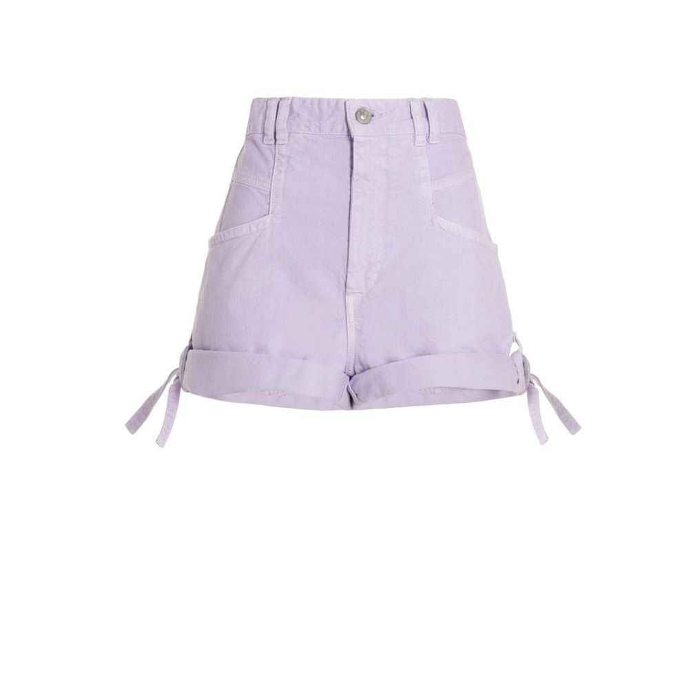Isabel Marant Purple Cotton Shorts
