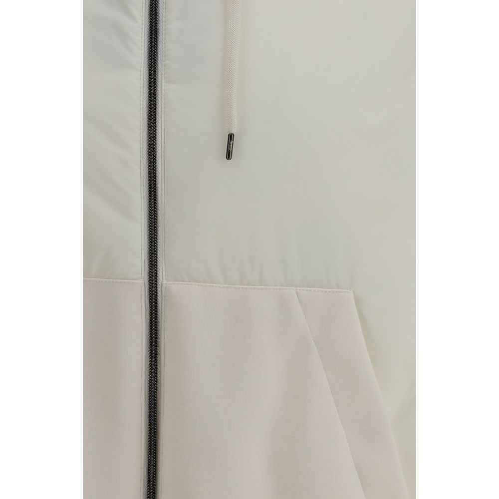 Herno White Polyamide Shell Jacket