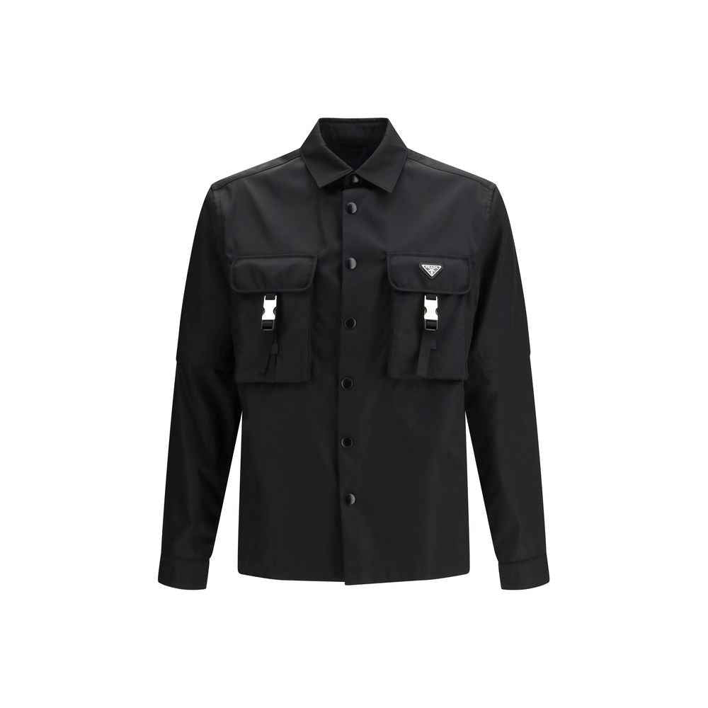Prada Black Recycled Polyamide Jacket