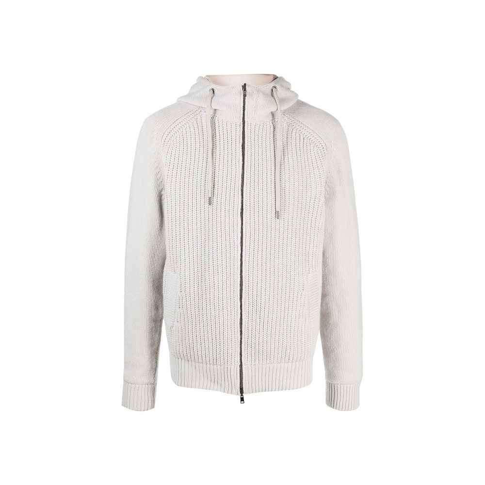 Herno Gray Wool Bomber