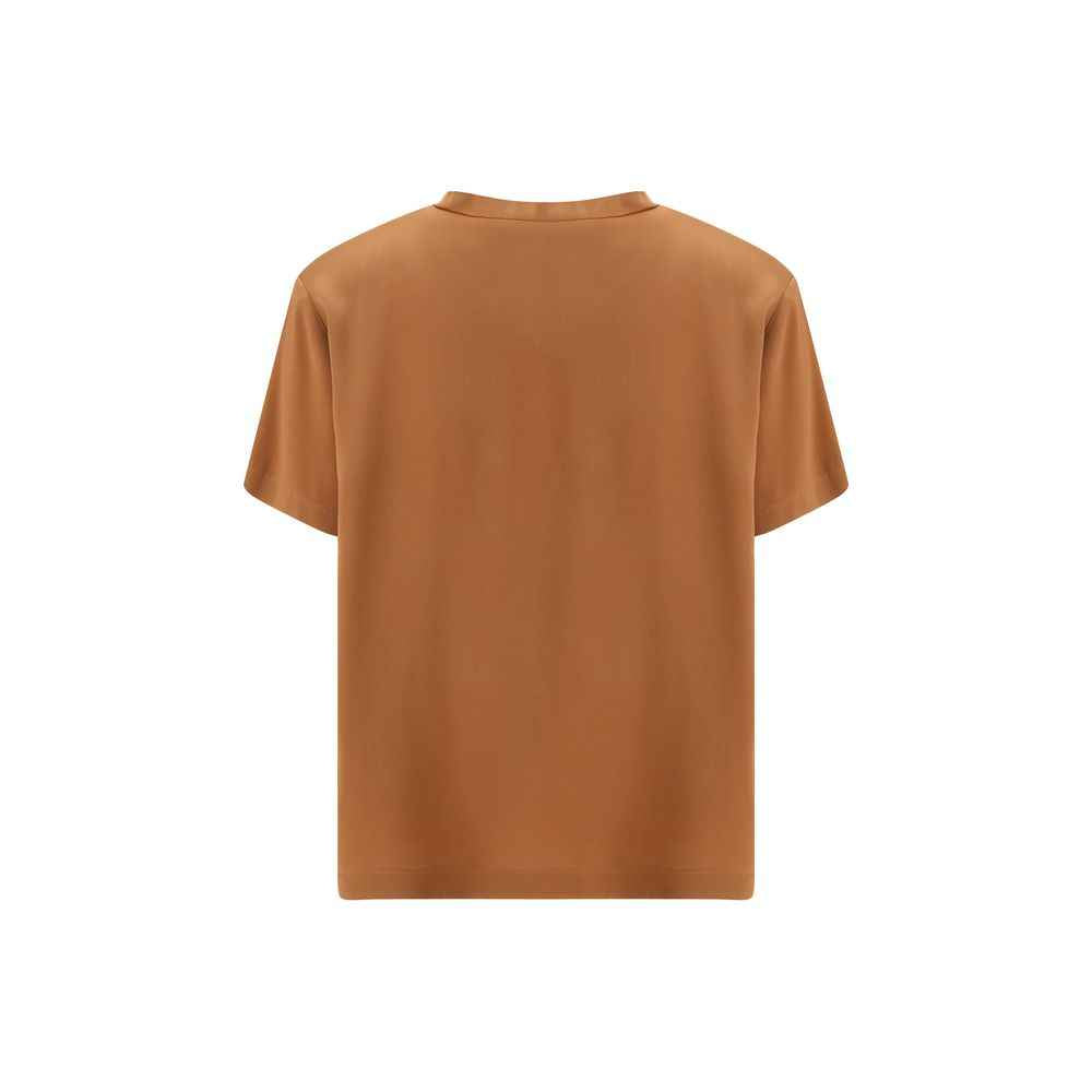 Fabiana Filippi Beige Viscose T-Shirt