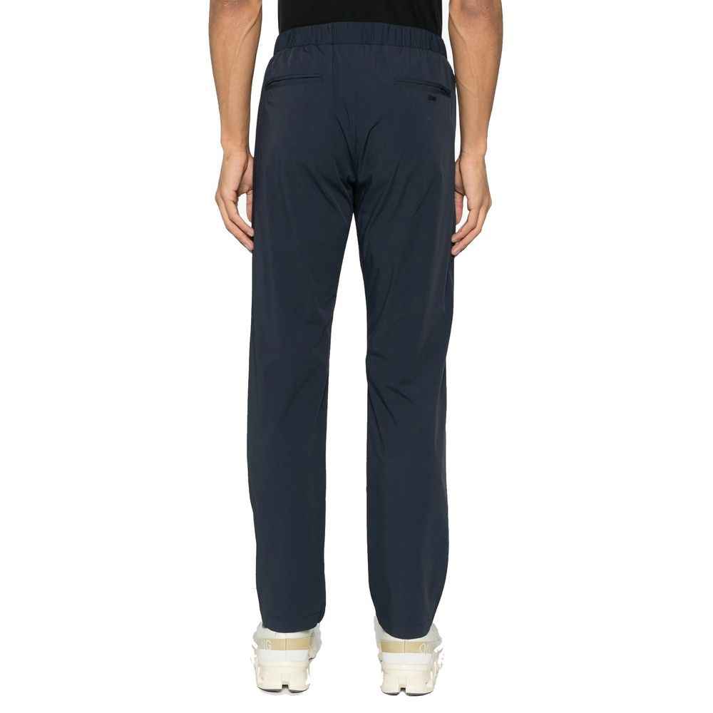 Herno Gray Elastane Casual Pants