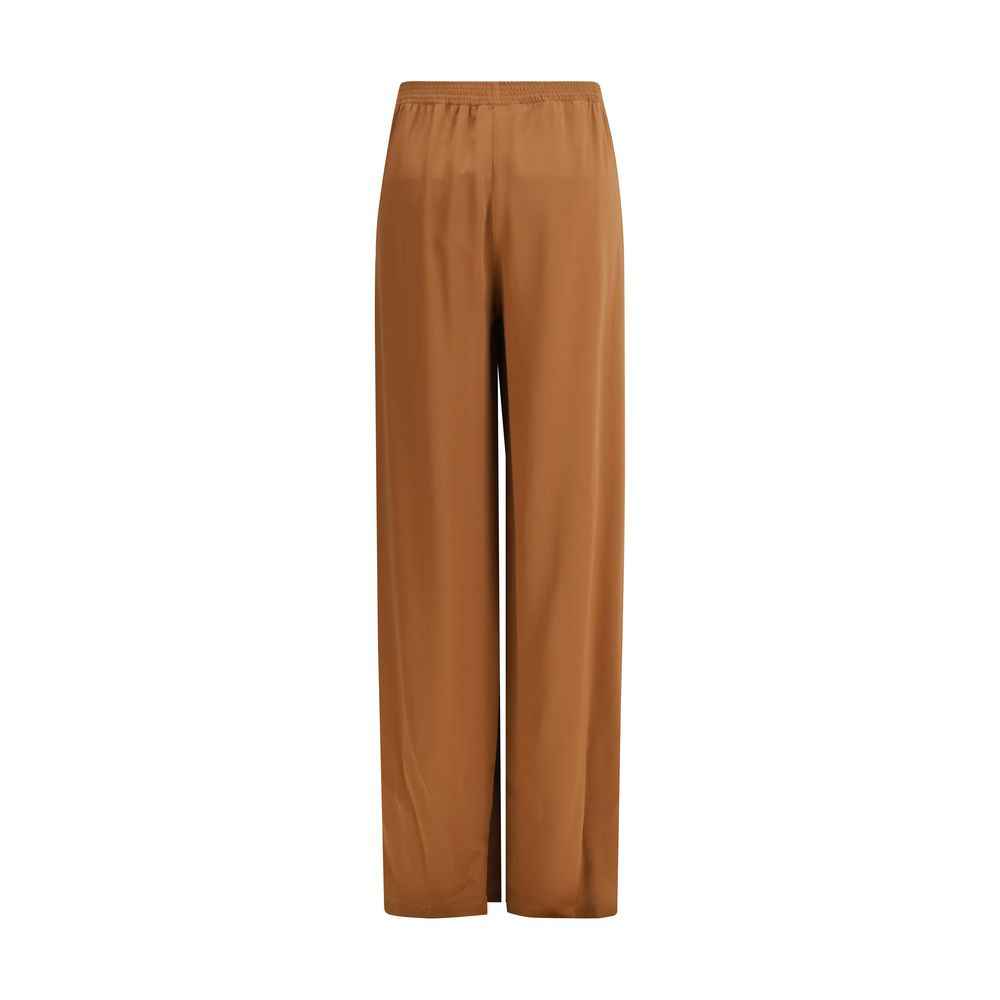 Fabiana Filippi Brown Viscose Casual Pants