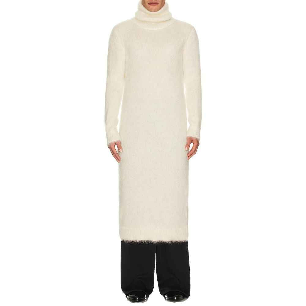 Saint Laurent White Mohair Sweatshirt
