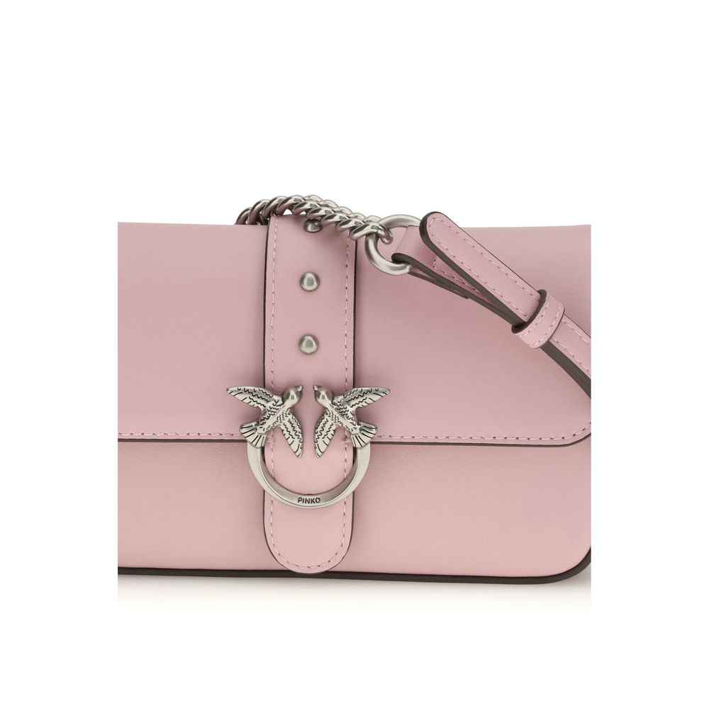 PINKO Multicolor Calf Leather Bos Taurus Shoulder Bag