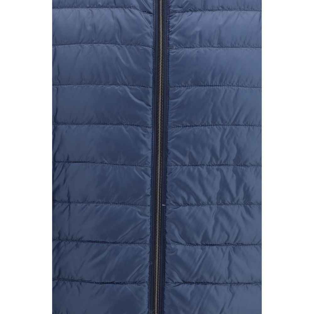 Herno White Polyamide Sleveless Jacket