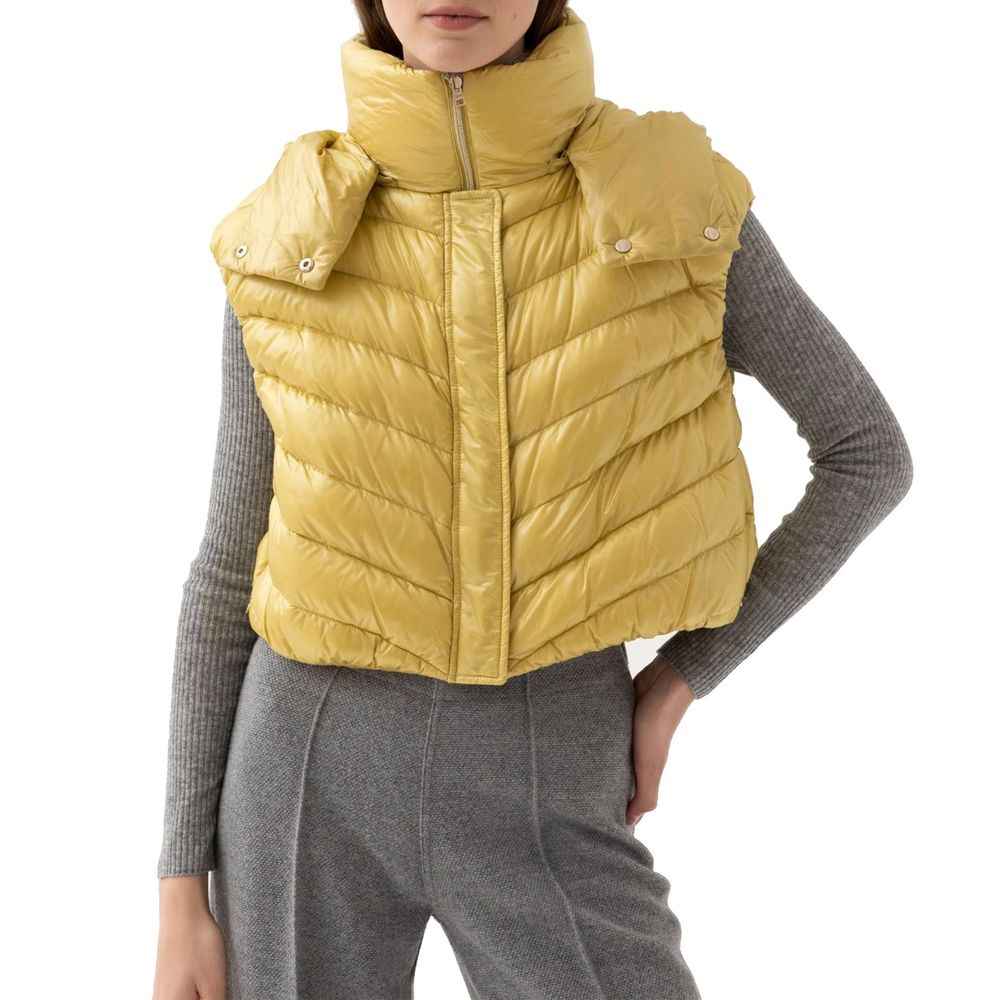 Herno Bicolor Polyamide Sleveless Jacket