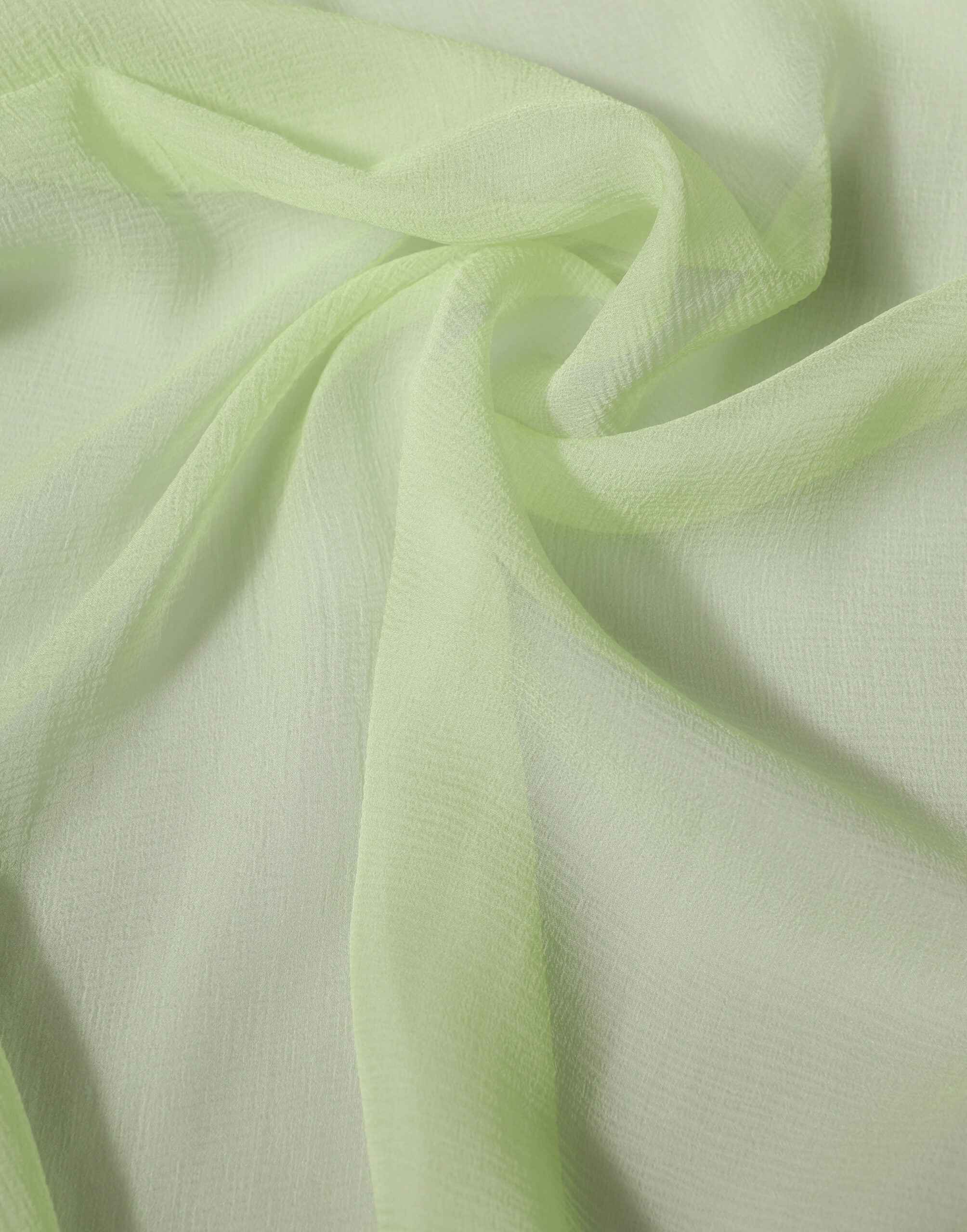 Dolce & Gabbana Light Green Silk Neck Wrap Stole 200cm x 134cm Scarf