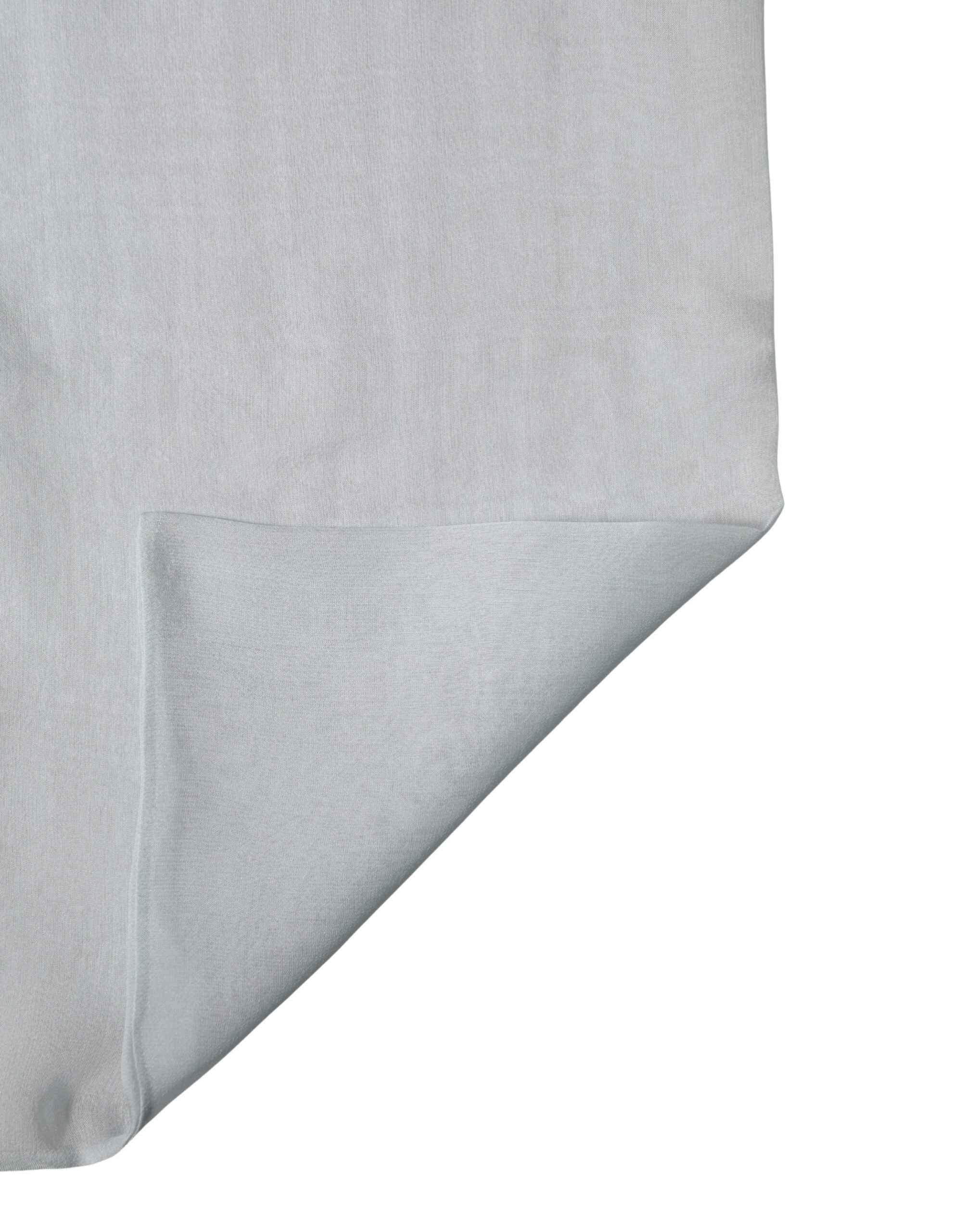 Dolce & Gabbana Light Blue Silk Sash Wrap Foulard 294.5cm x 19cm Scarf