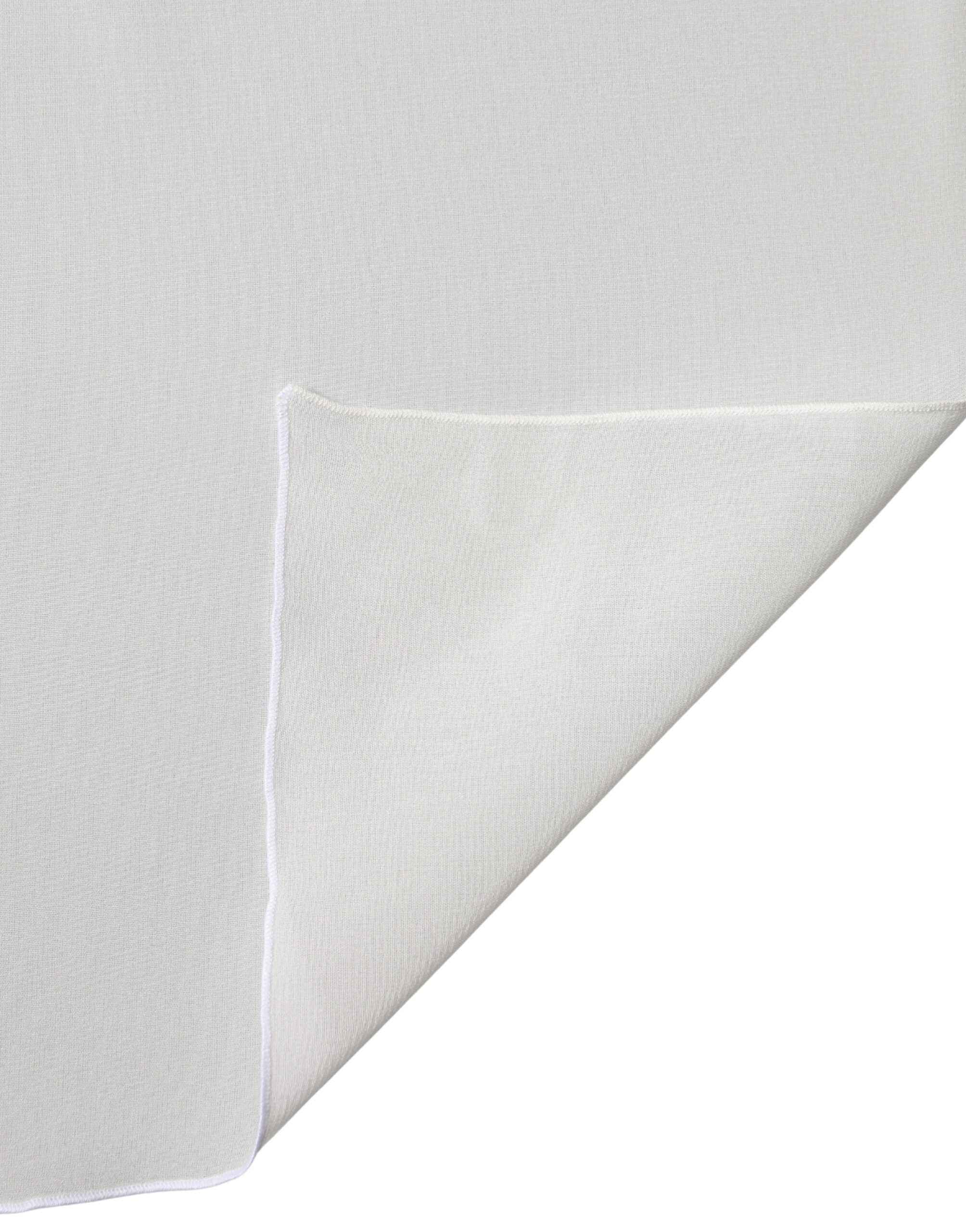 Dolce & Gabbana Off White Silk Neck Wrap Shawl Stole 200cm x 64cm Scarf