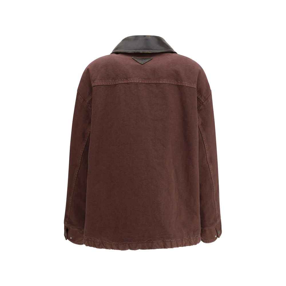 Prada Brown Cotton Coat