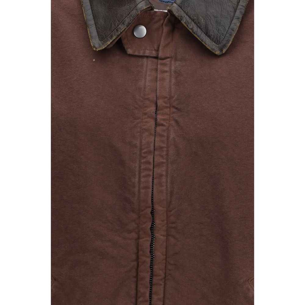 Prada Brown Cotton Coat
