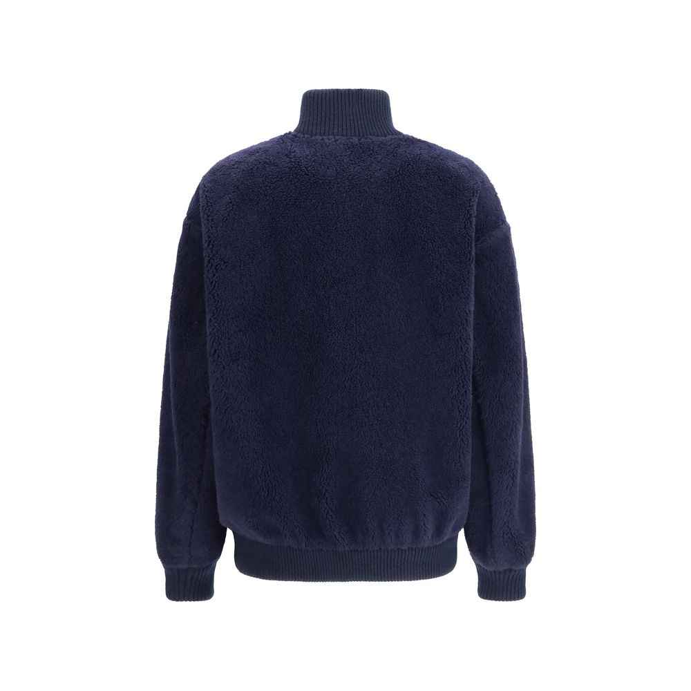 Prada Blue Polyamide Full-Length Jacket