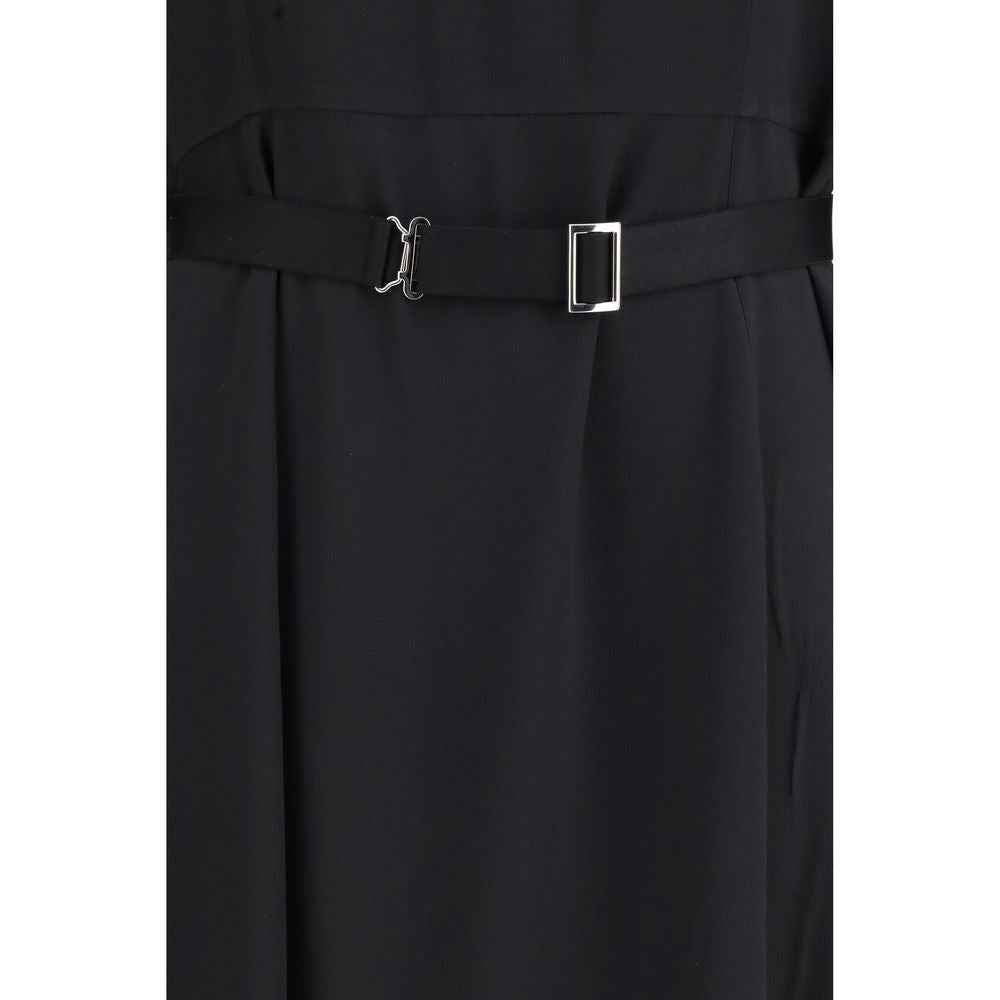 Prada Black Acetate Casual Dress