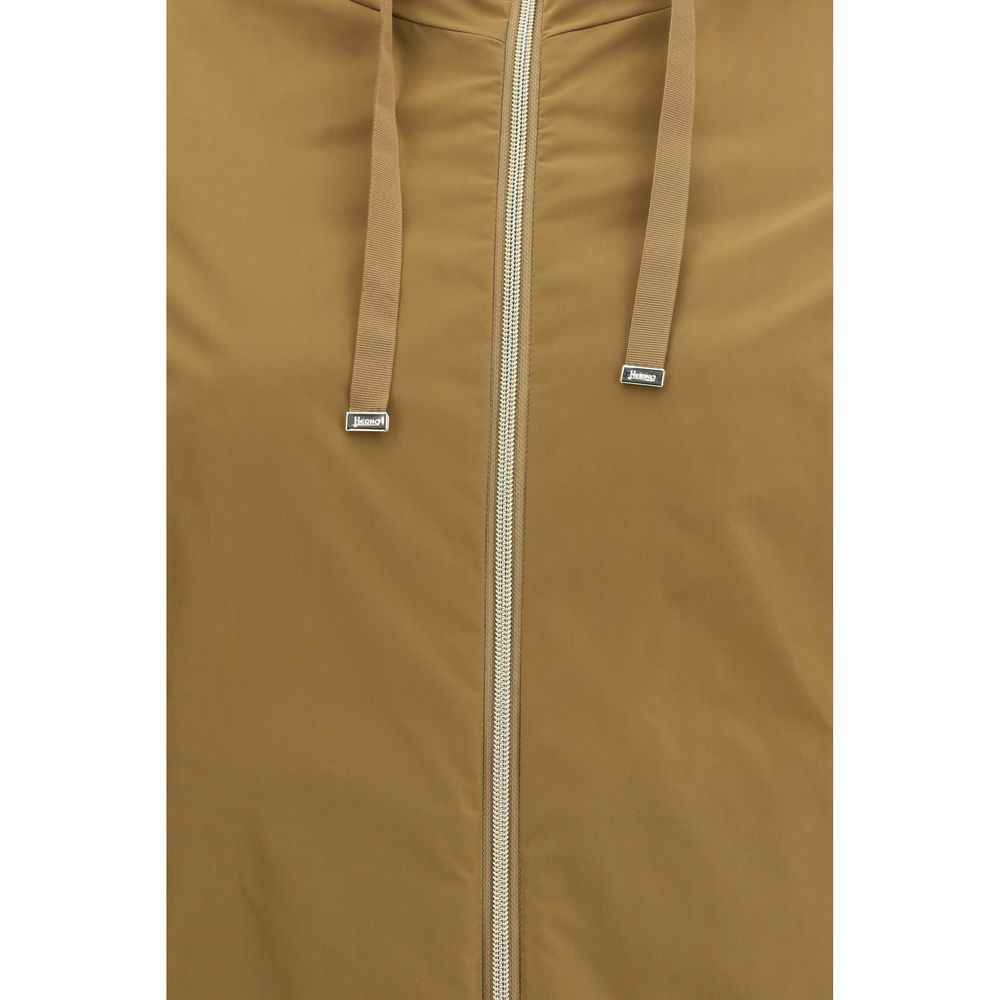 Herno Blue Polyester Coat
