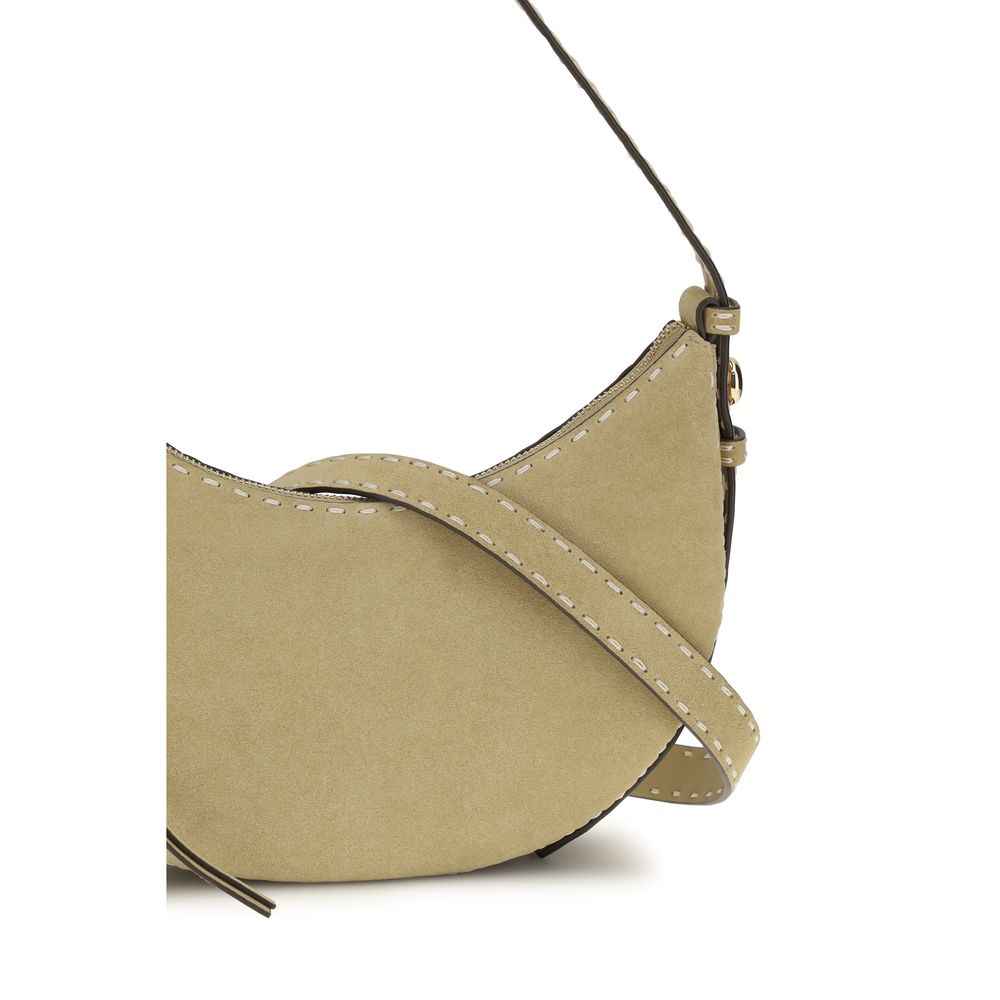 Tory Burch Beige Calf Leather Bos Taurus Shoulder Bag