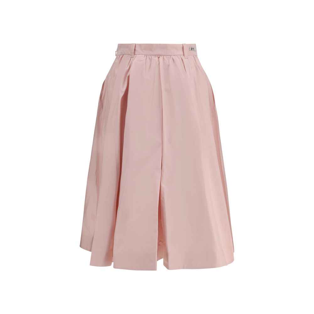 Prada Multicolor Silk Long Skirt