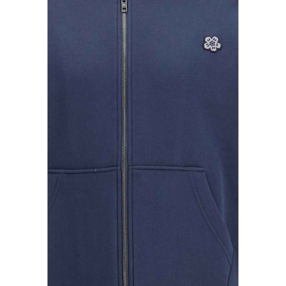 Kenzo Blue Cotton Sweatshirt