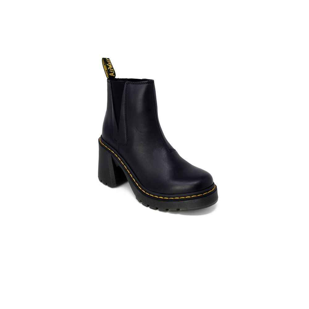 Dr. Martens Black Leather High Heel Pumps