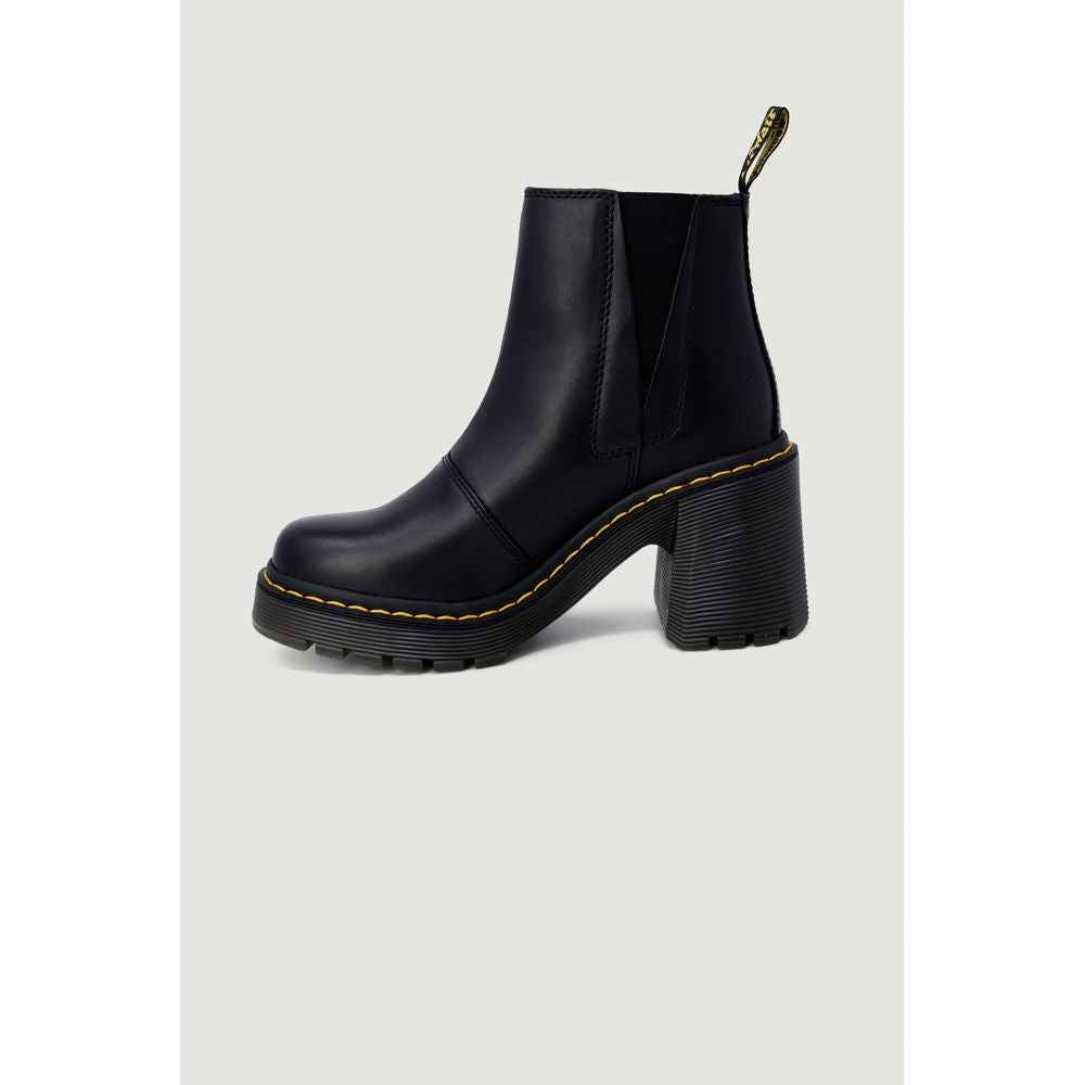 Dr. Martens Black Leather High Heel Pumps