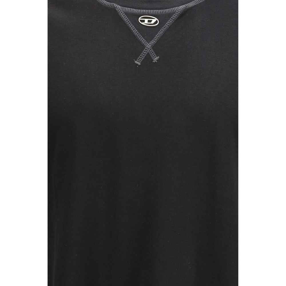 Diesel Black Cotton Sportswear
