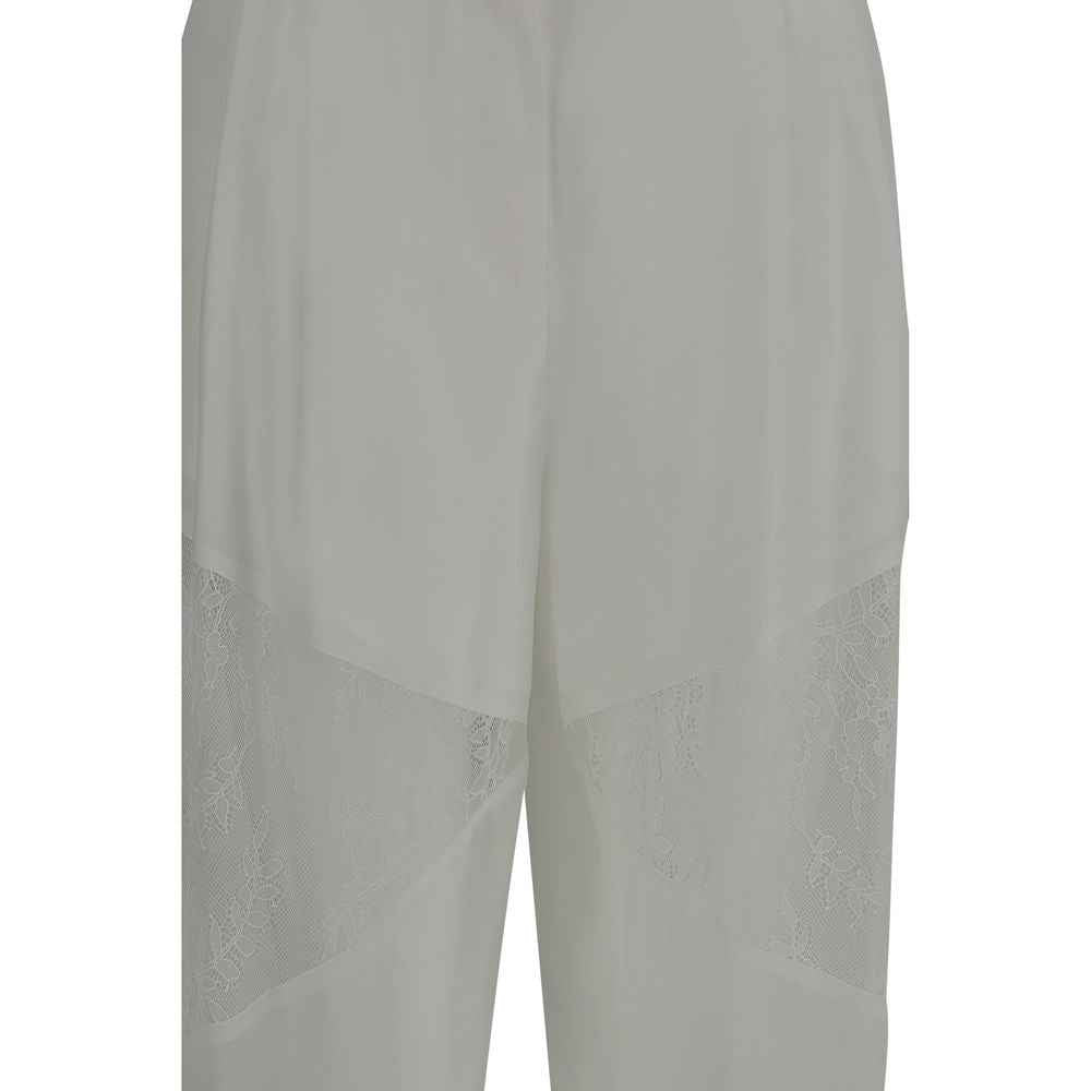 PINKO White Polyester Casual Pants