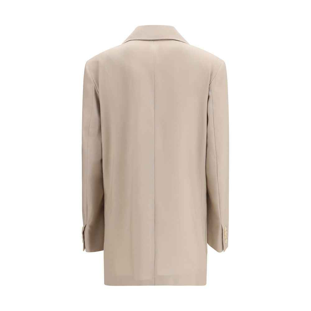 Max Mara Beige Wool Blazer