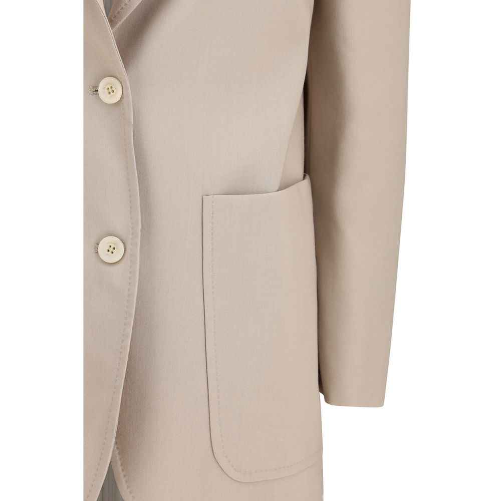 Max Mara Beige Wool Blazer