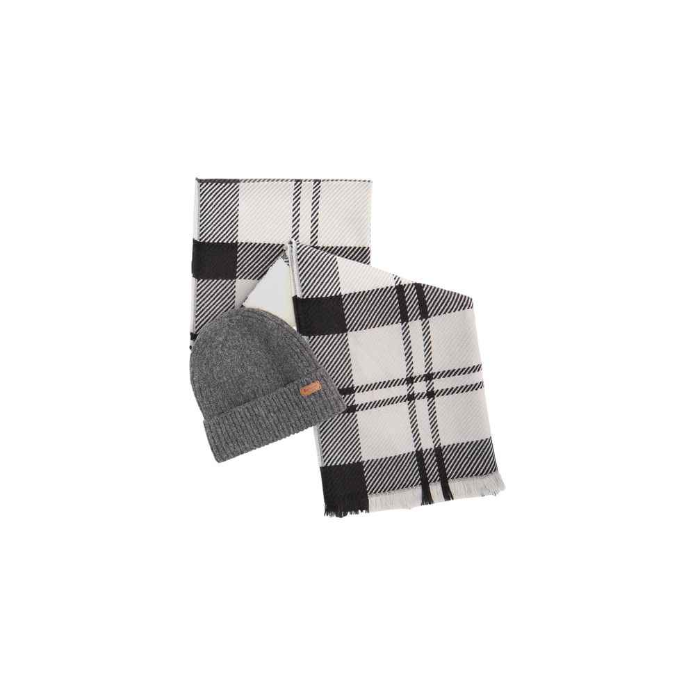 Barbour Gray Polyester Beanie