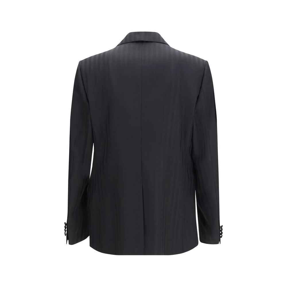 Dolce & Gabbana Black Wool Oves Aries Blazer