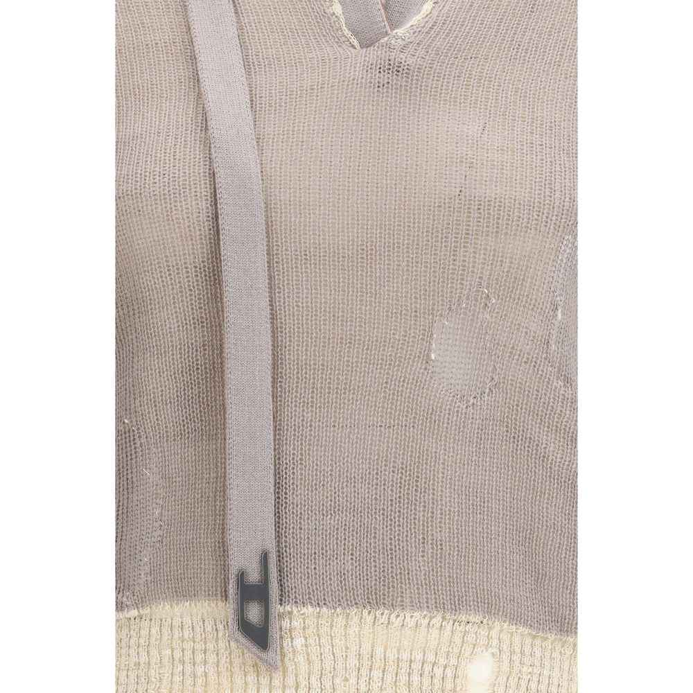 Diesel Gray Cotton Sweatshirt