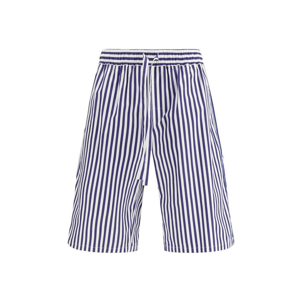 Dolce & Gabbana Multicolor Cotton Bermuda Shorts